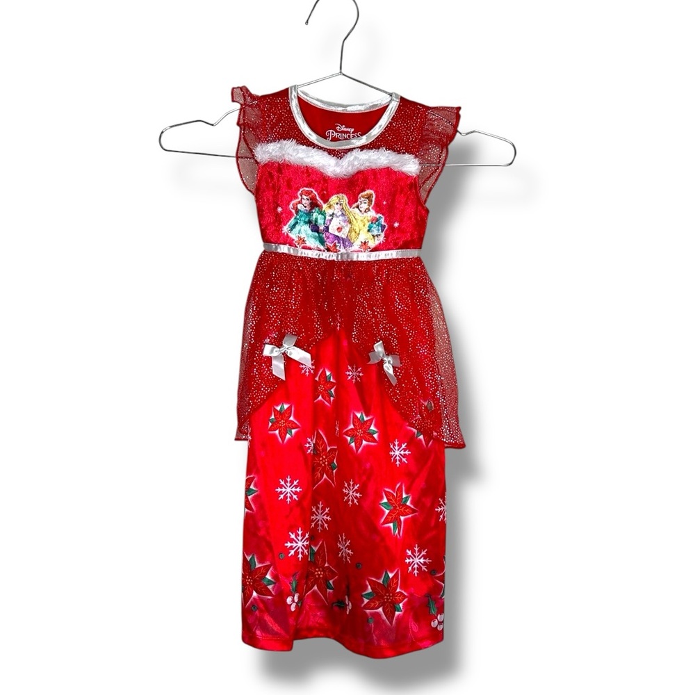 Disney Princesses Christmas Nighty Night Gown 2T A-27